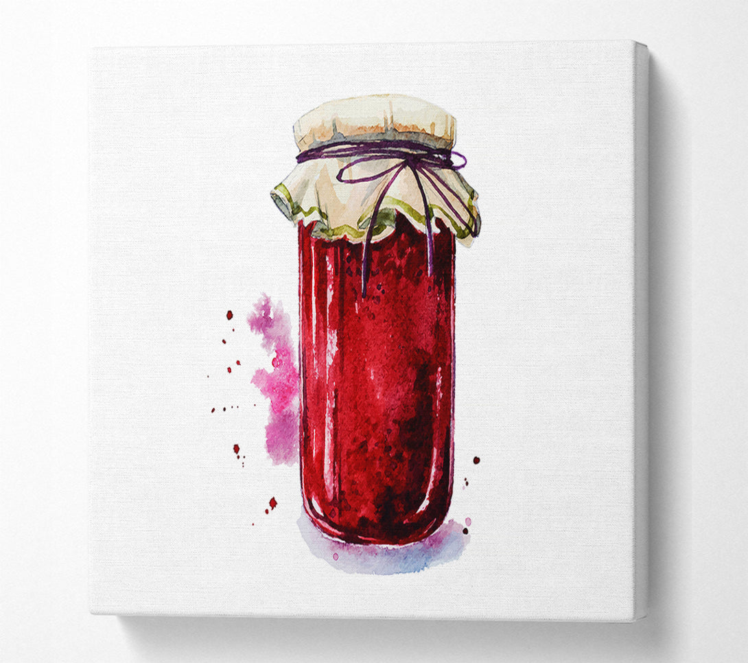  A Canvas Print of Homemade Jam Canvas Art