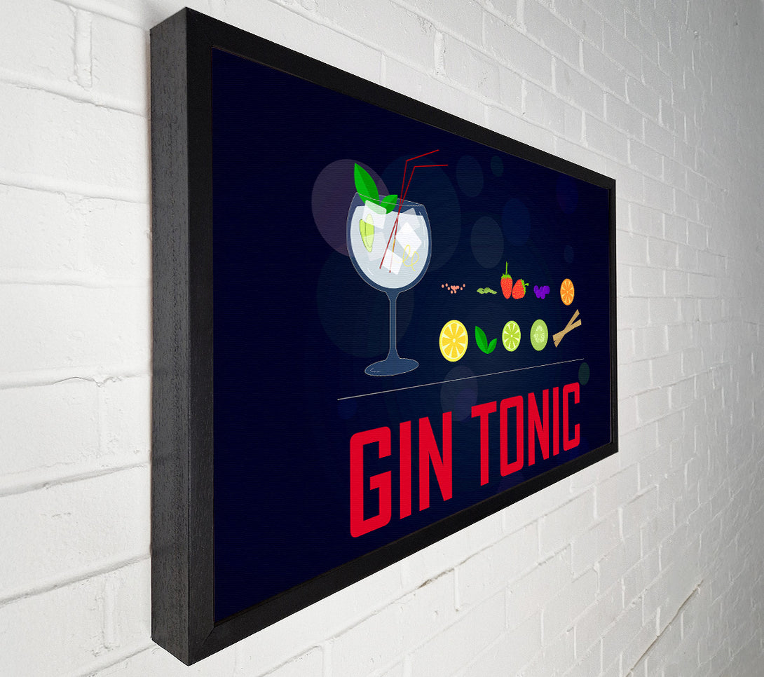  A Canvas Print of Gin And Tonic Canvas Print