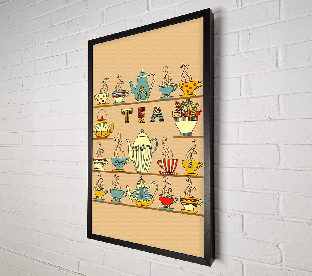  A Canvas Print of Tea Party 2 Canvas Art