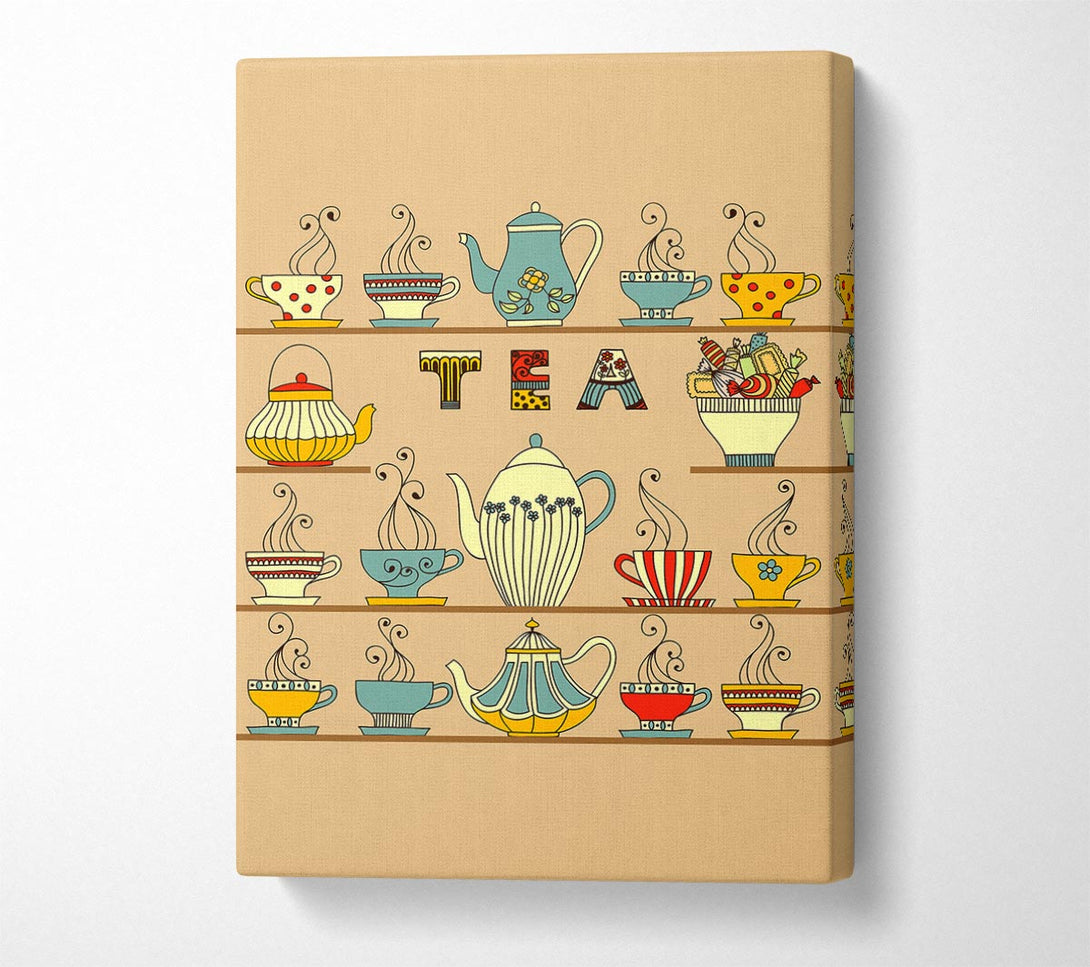  A Canvas Print of Tea Party 2 Canvas Art
