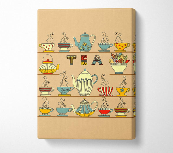  A Canvas Print of Tea Party 2 Canvas Art