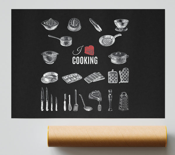 I Love Cooking 2 Print