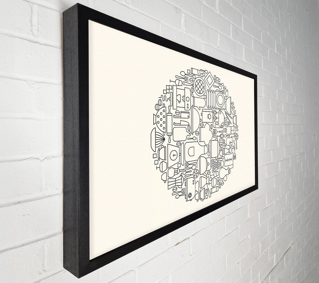  A Canvas Print of I Love Cooking 11 Canvas Wall Art
