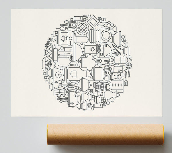 I Love Cooking 11 Giclee Print