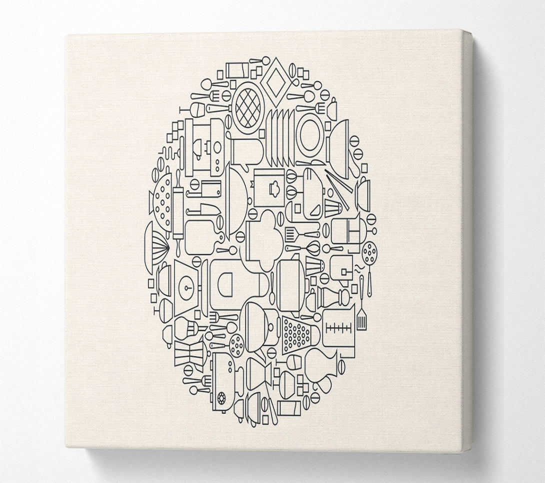  A Canvas Print of I Love Cooking 11 Canvas Wall Art