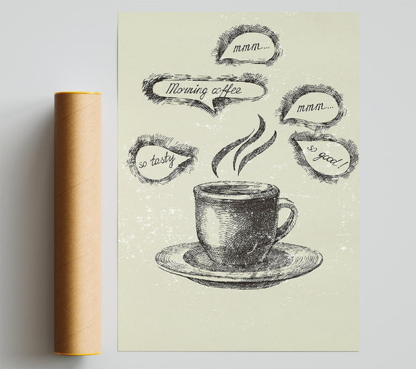 Morning Coffee Giclee Print