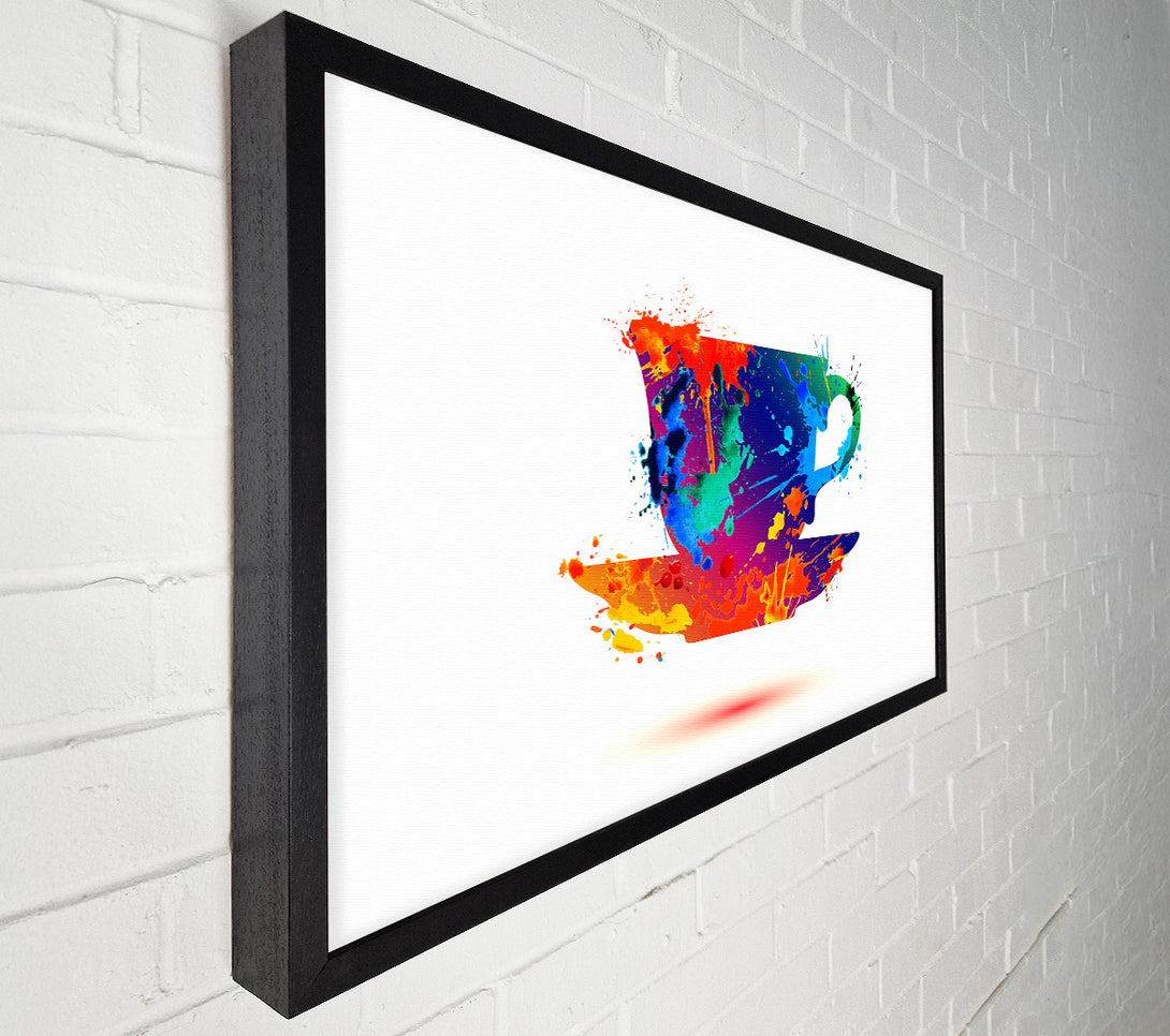  A Canvas Print of Tea Time Splash Canvas Art