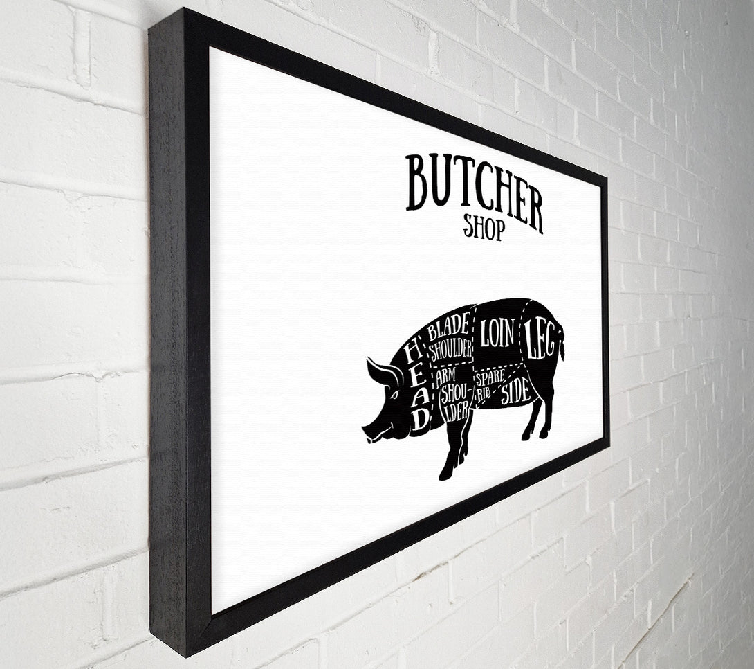 A Canvas Print of Butchers Selection 12 Canvas Wall Art