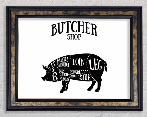 Butchers Selection 12 Framed Print