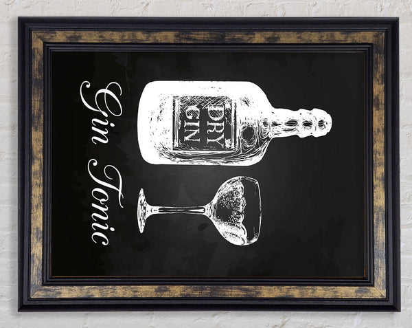 Gin And Tonic Over Ice 3 Framed Print