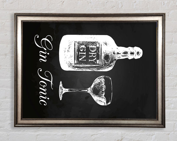 Gin And Tonic Over Ice 3 Framed Print