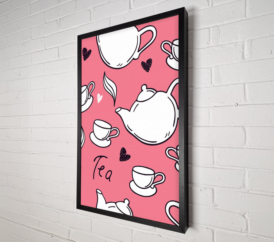  A Canvas Print of Love Of Tea Canvas Print