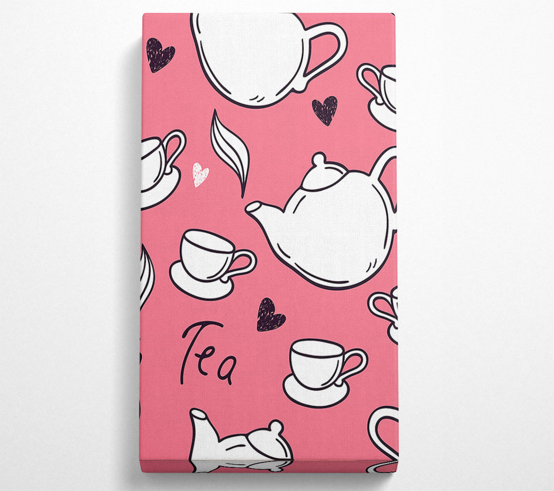 A Canvas Print of Love Of Tea Canvas Print