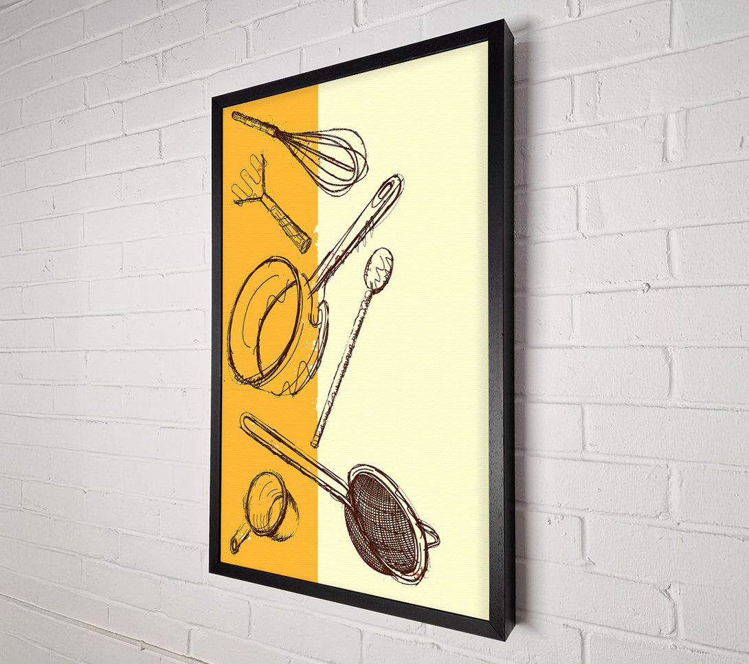  A Canvas Print of Ready To Bake A Cake Canvas Art