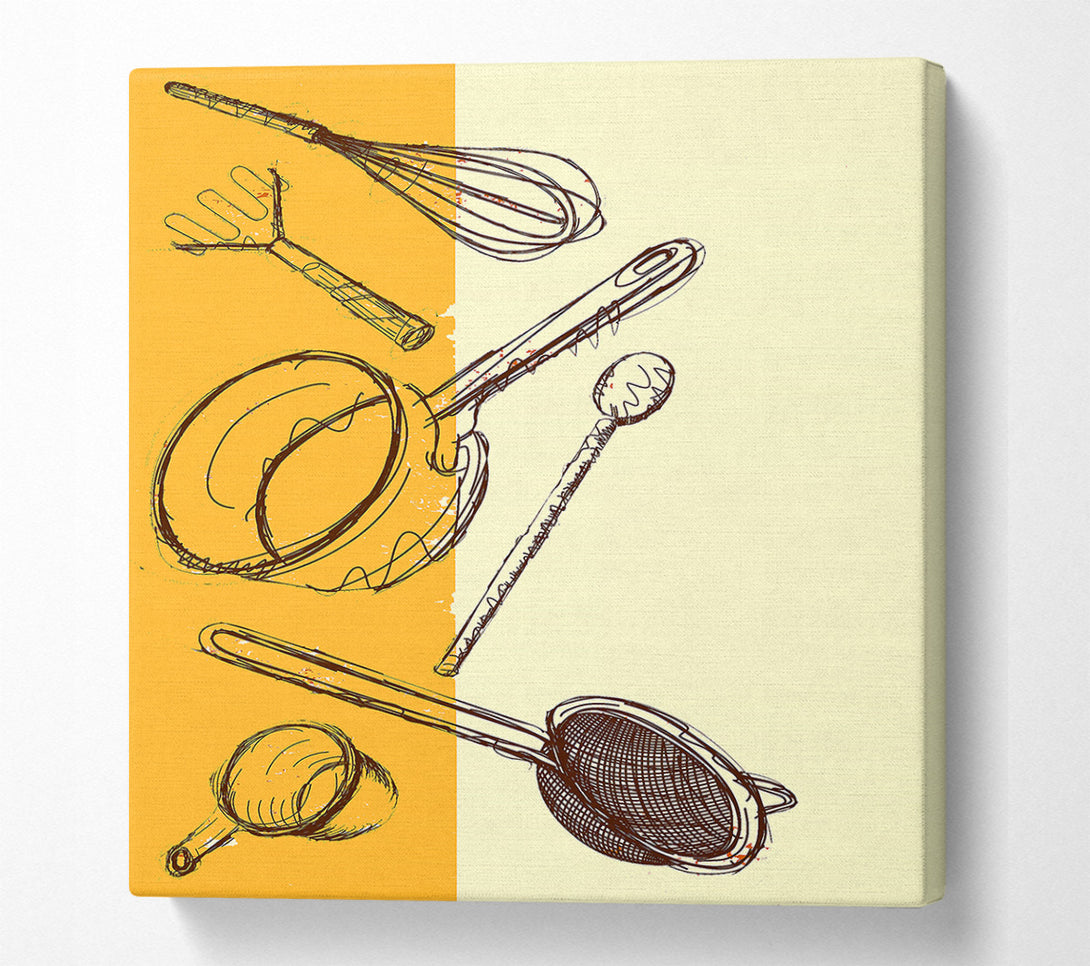  A Canvas Print of Ready To Bake A Cake Canvas Art
