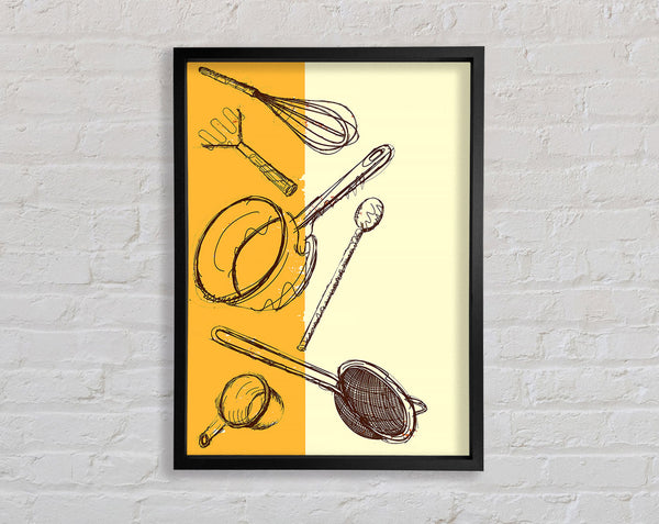 Ready To Bake A Cake Framed Print
