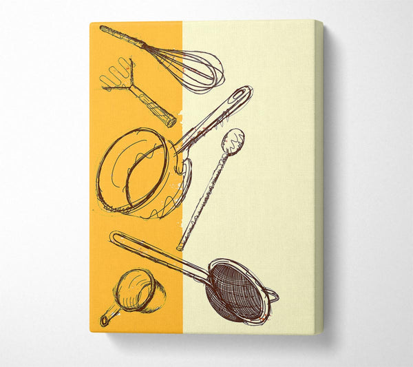  A Canvas Print of Ready To Bake A Cake Canvas Art