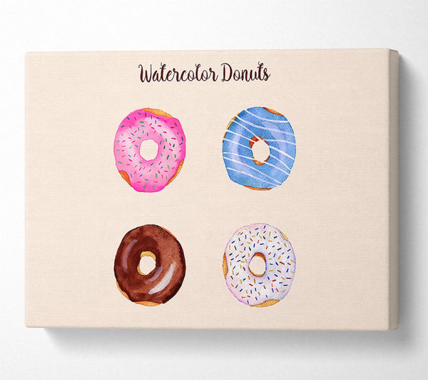  A Canvas Print of Donut Delight Canvas Wall Art