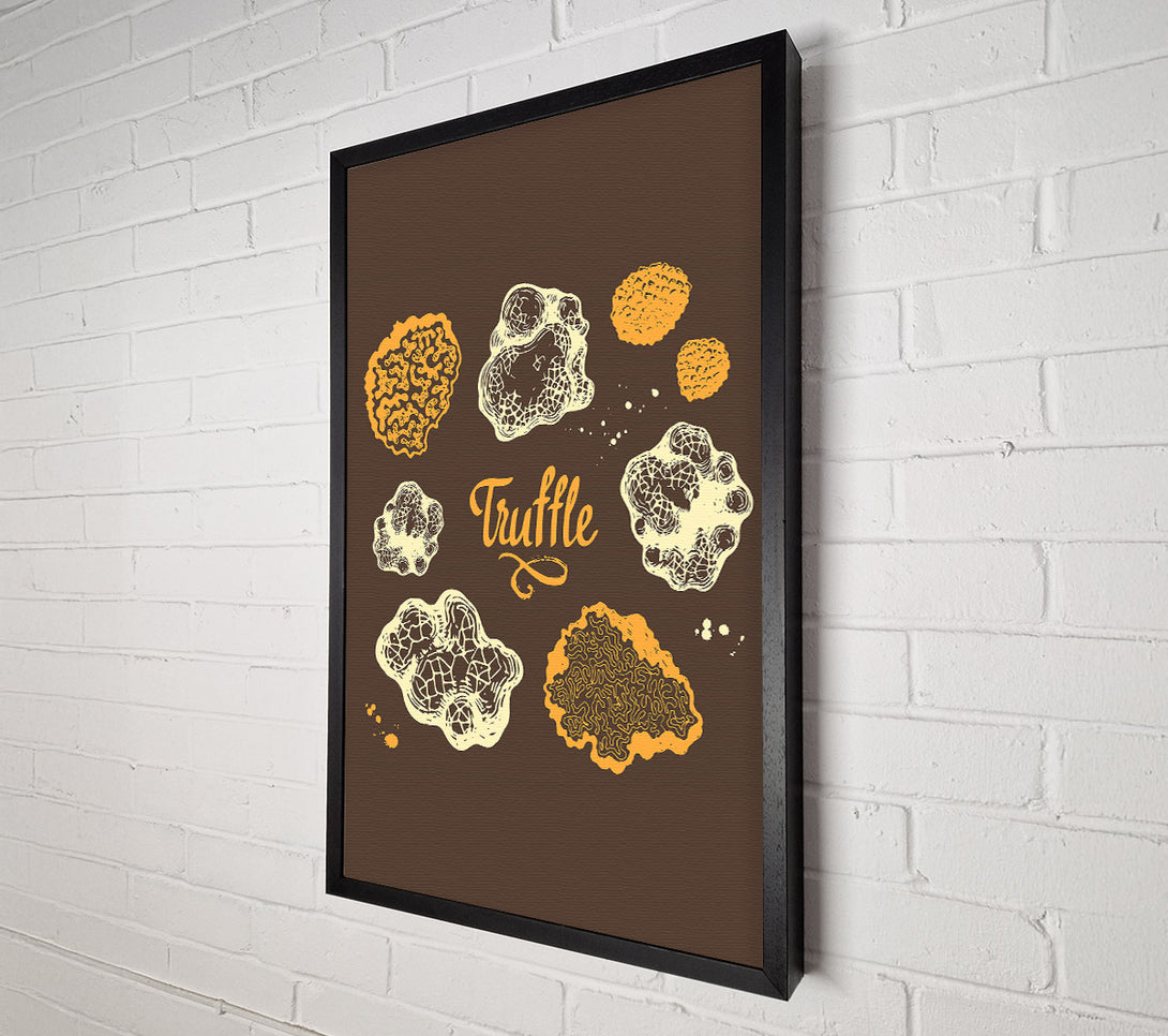  A Canvas Print of Truffle Canvas Wall Art