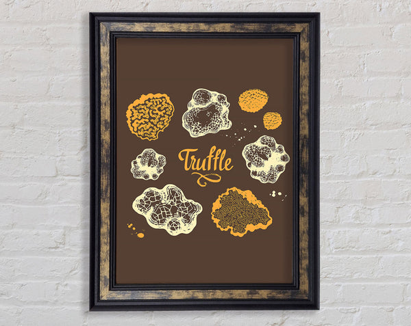 Truffle Framed Print