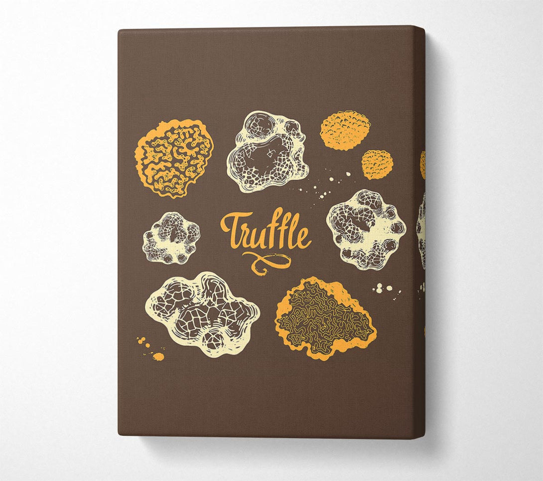  A Canvas Print of Truffle Canvas Wall Art