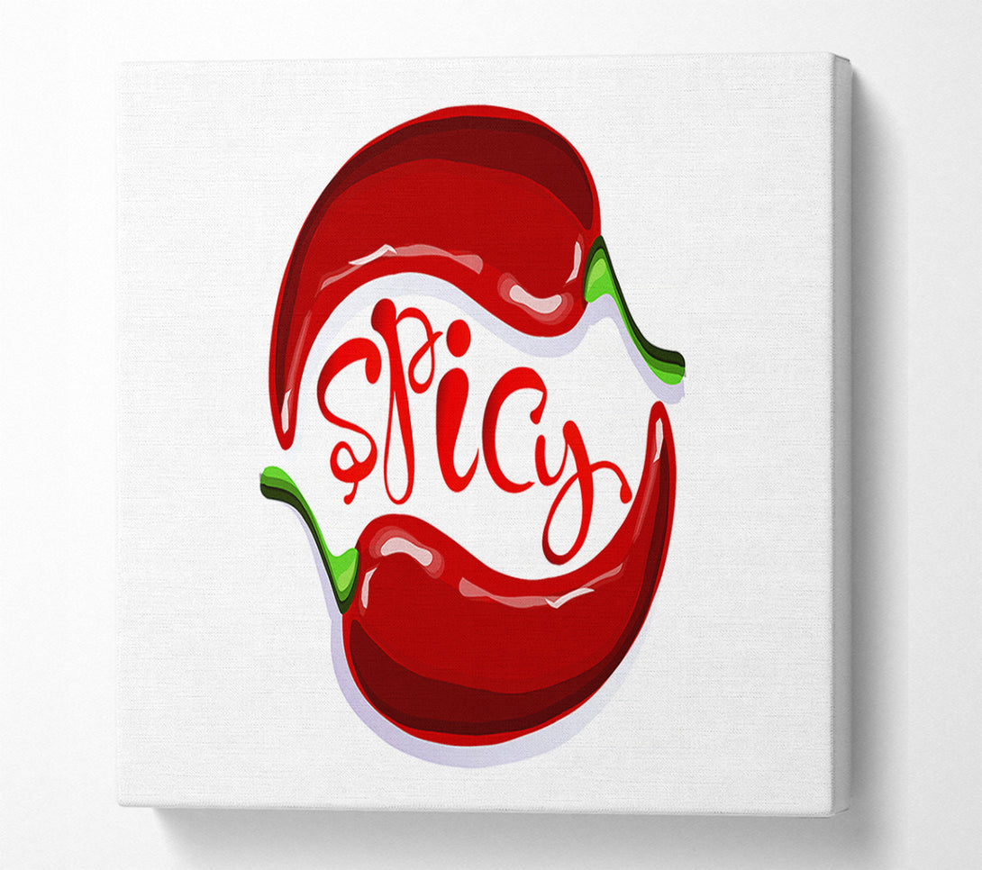  A Canvas Print of Spicy Canvas Art