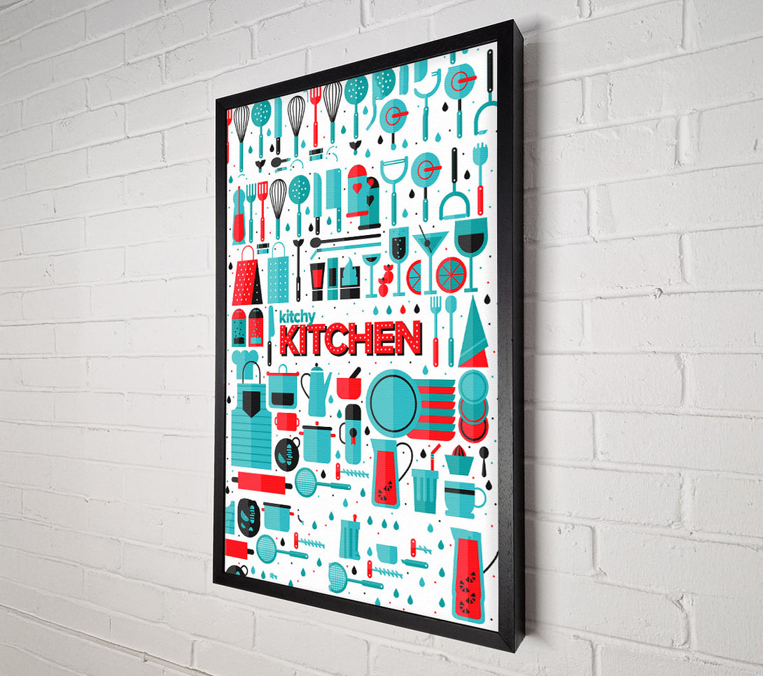  A Canvas Print of Kitchy Canvas Print
