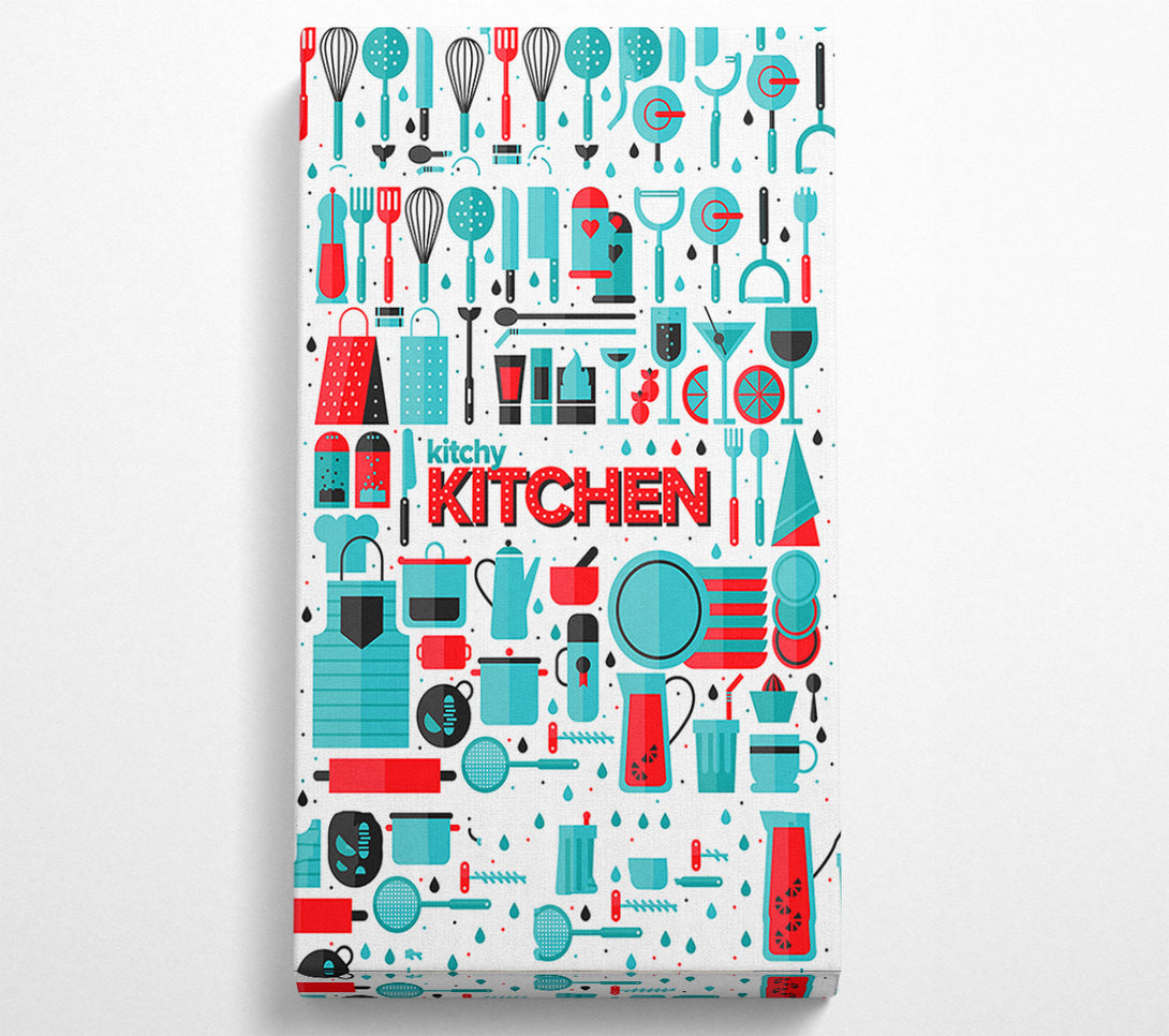  A Canvas Print of Kitchy Canvas Print