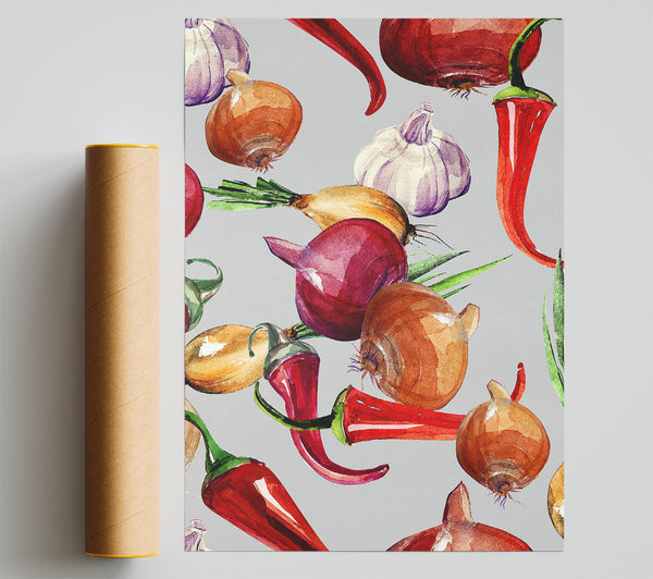 Vegetable Selection 4 Print