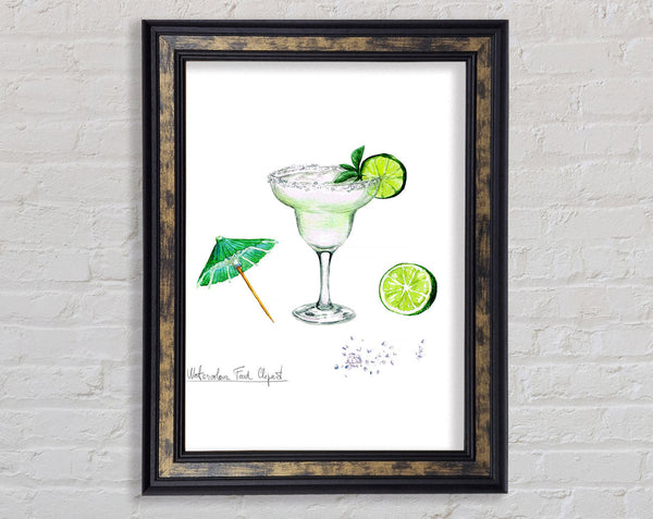 Mojito Cocktail 1 Framed Print