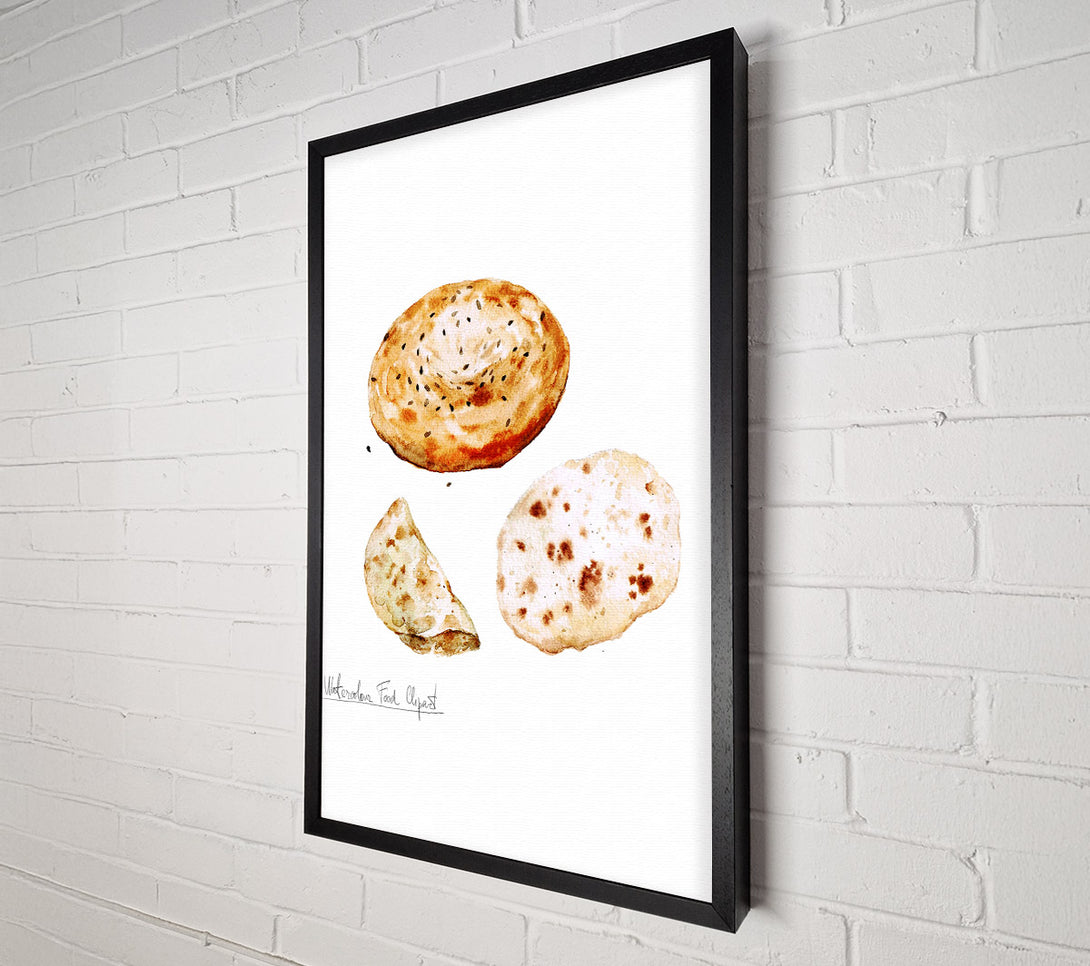  A Canvas Print of Homemade Bread Canvas Art