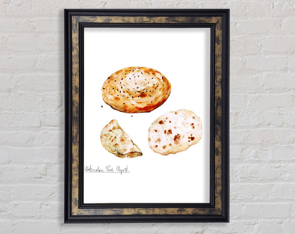 Homemade Bread Framed Print
