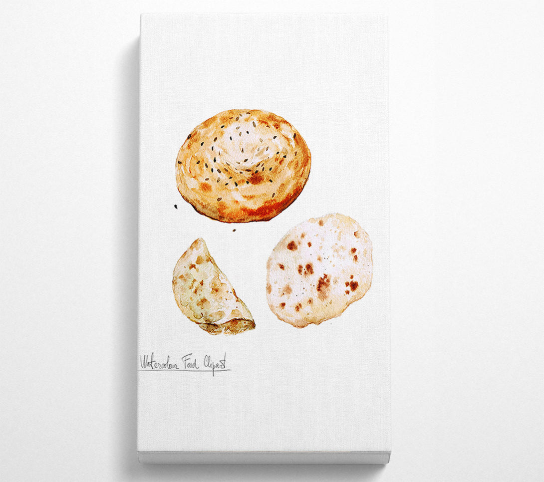 A Canvas Print of Homemade Bread Canvas Art