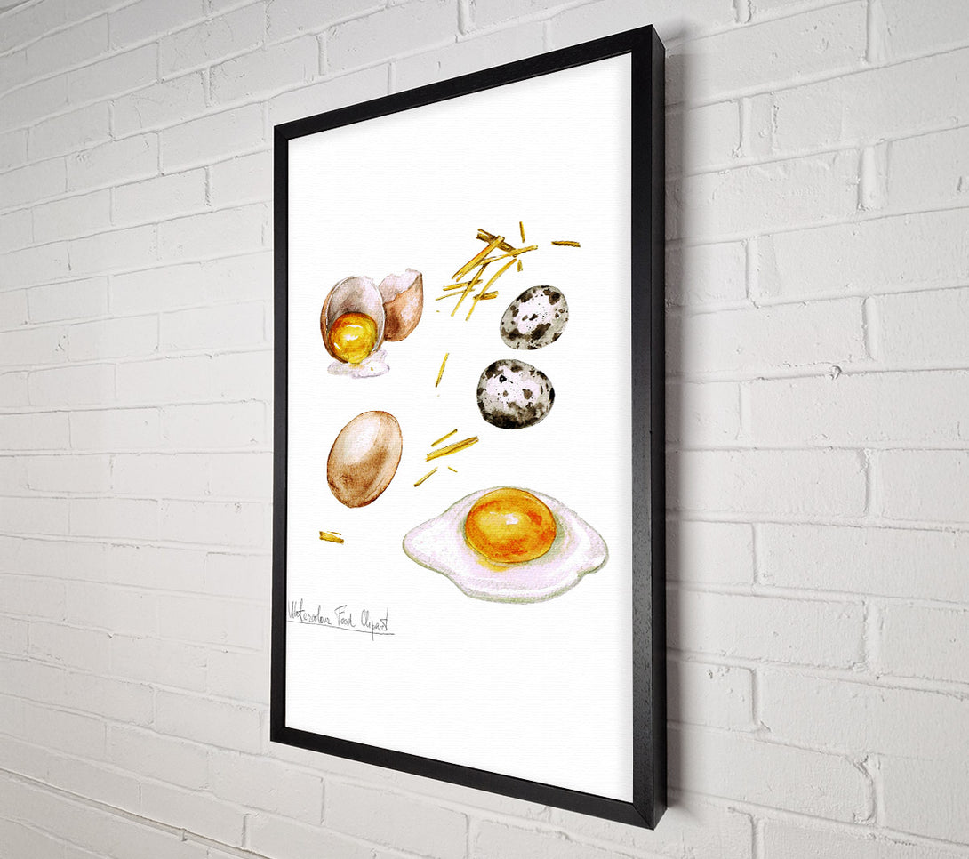  A Canvas Print of Eggs Canvas Print