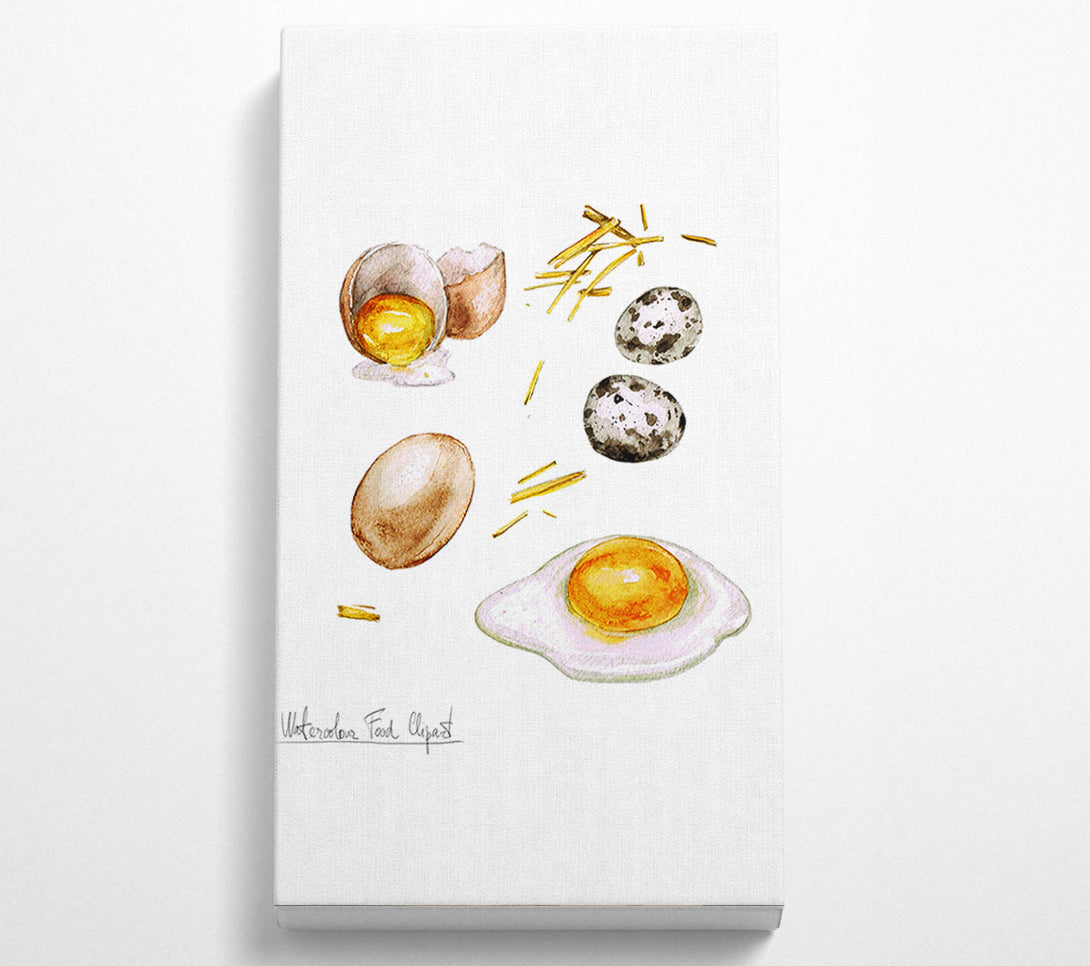  A Canvas Print of Eggs Canvas Print