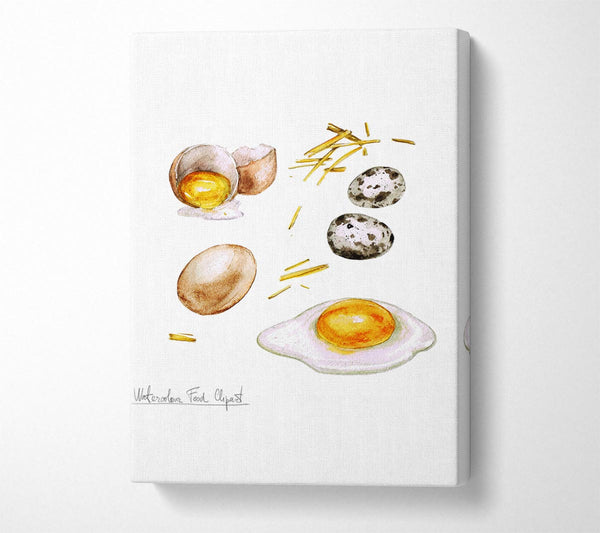  A Canvas Print of Eggs Canvas Print