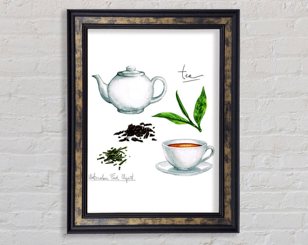 Tea Selection Framed Print