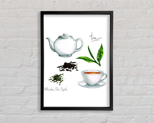 Tea Selection Framed Print