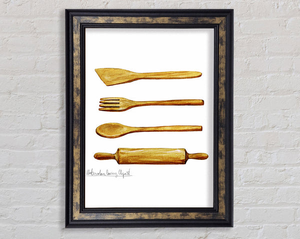 Utensils 13 Framed Print