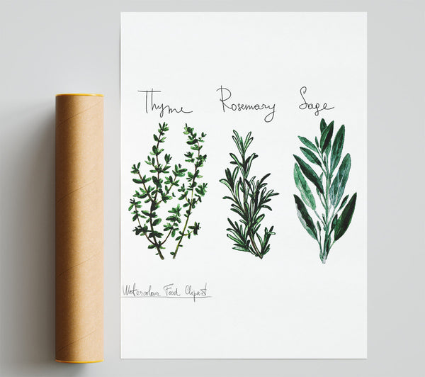 Herb Selection 3 Poster