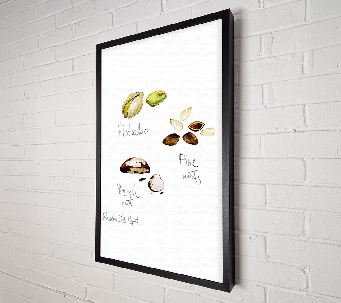  A Canvas Print of Nut Selection 2 Canvas Print