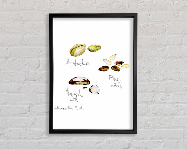 Nut Selection 2 Framed Print