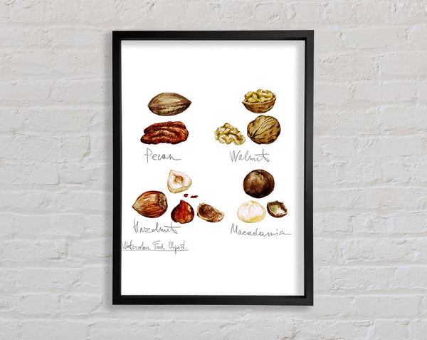 Nut Selection 1 Framed Print