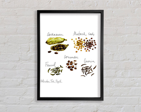 Spice Selection 1 Framed Print