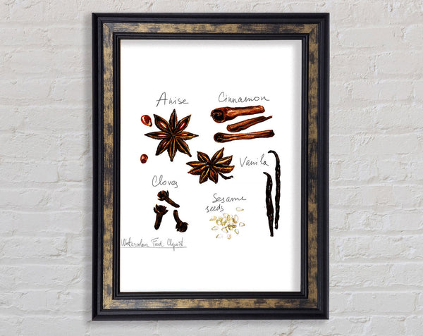 The Spice Of Life Framed Print
