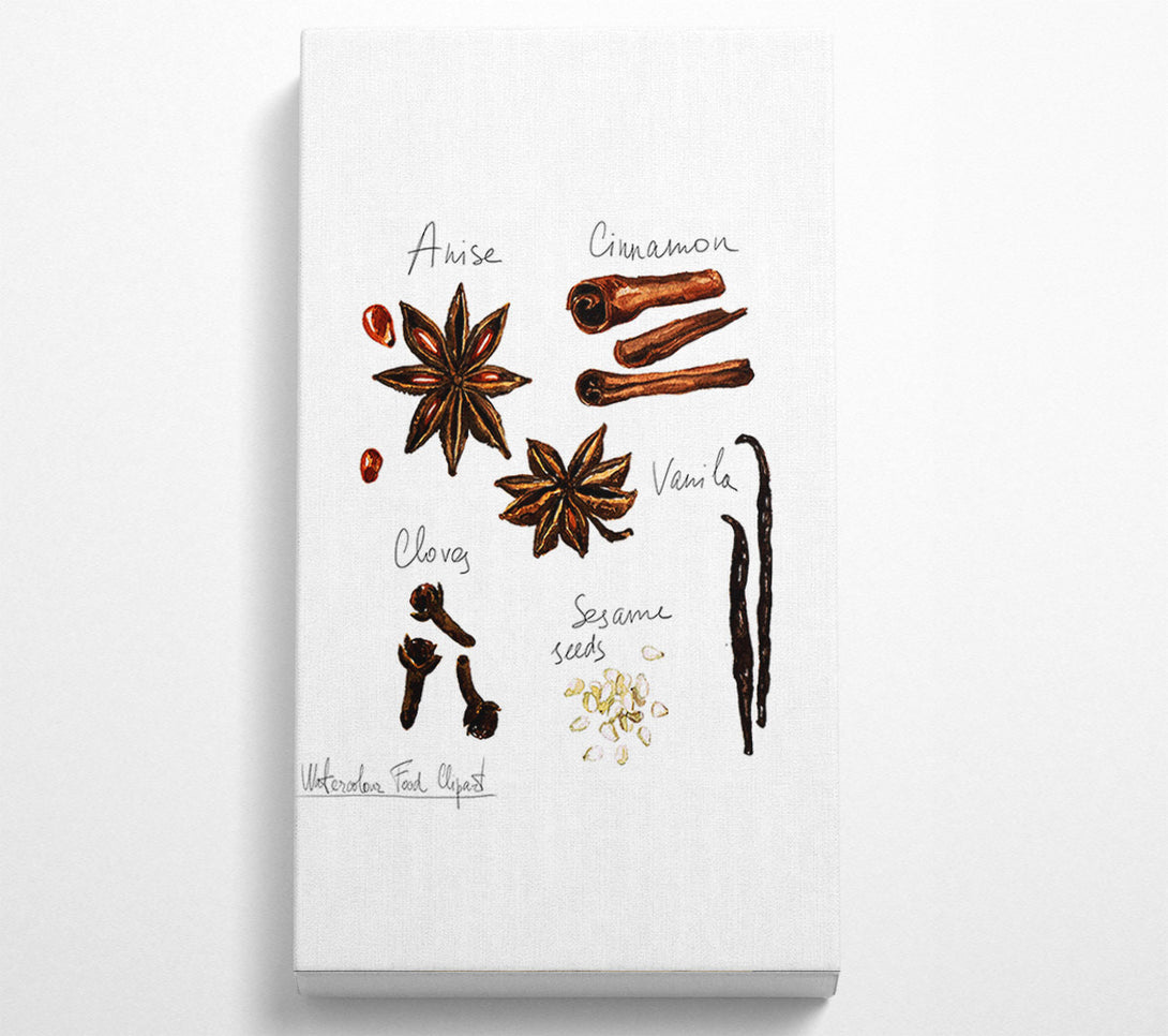  A Canvas Print of The Spice Of Life Canvas Art