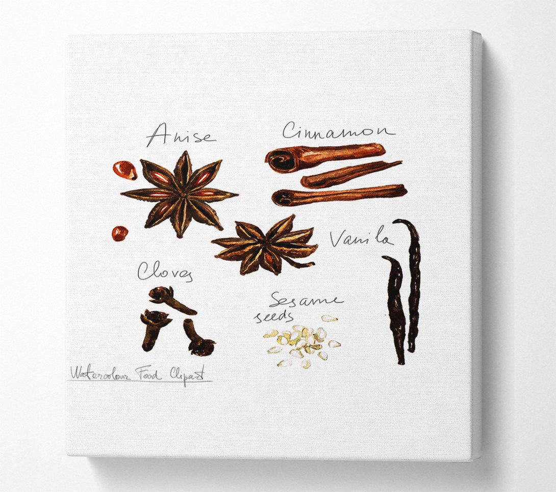  A Canvas Print of The Spice Of Life Canvas Art
