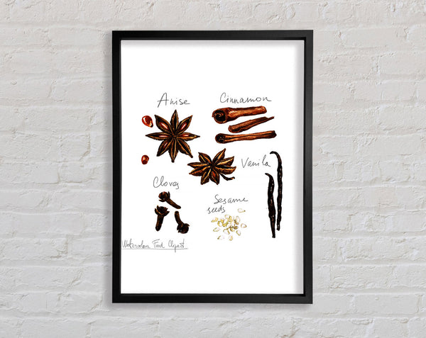 The Spice Of Life Framed Print