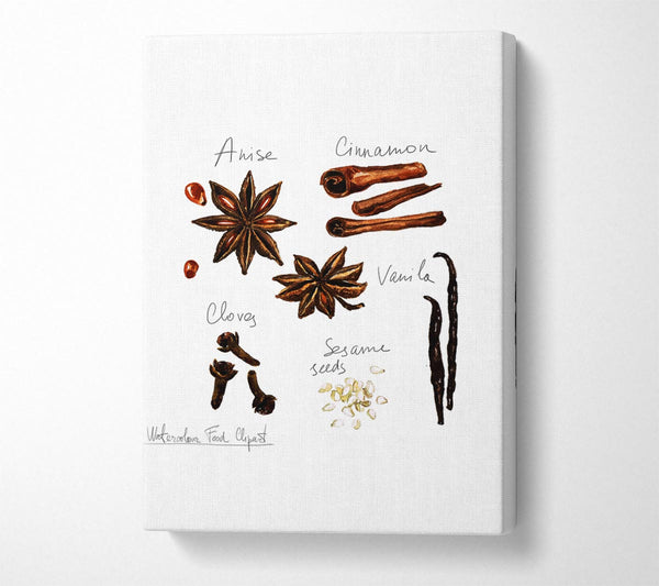  A Canvas Print of The Spice Of Life Canvas Art