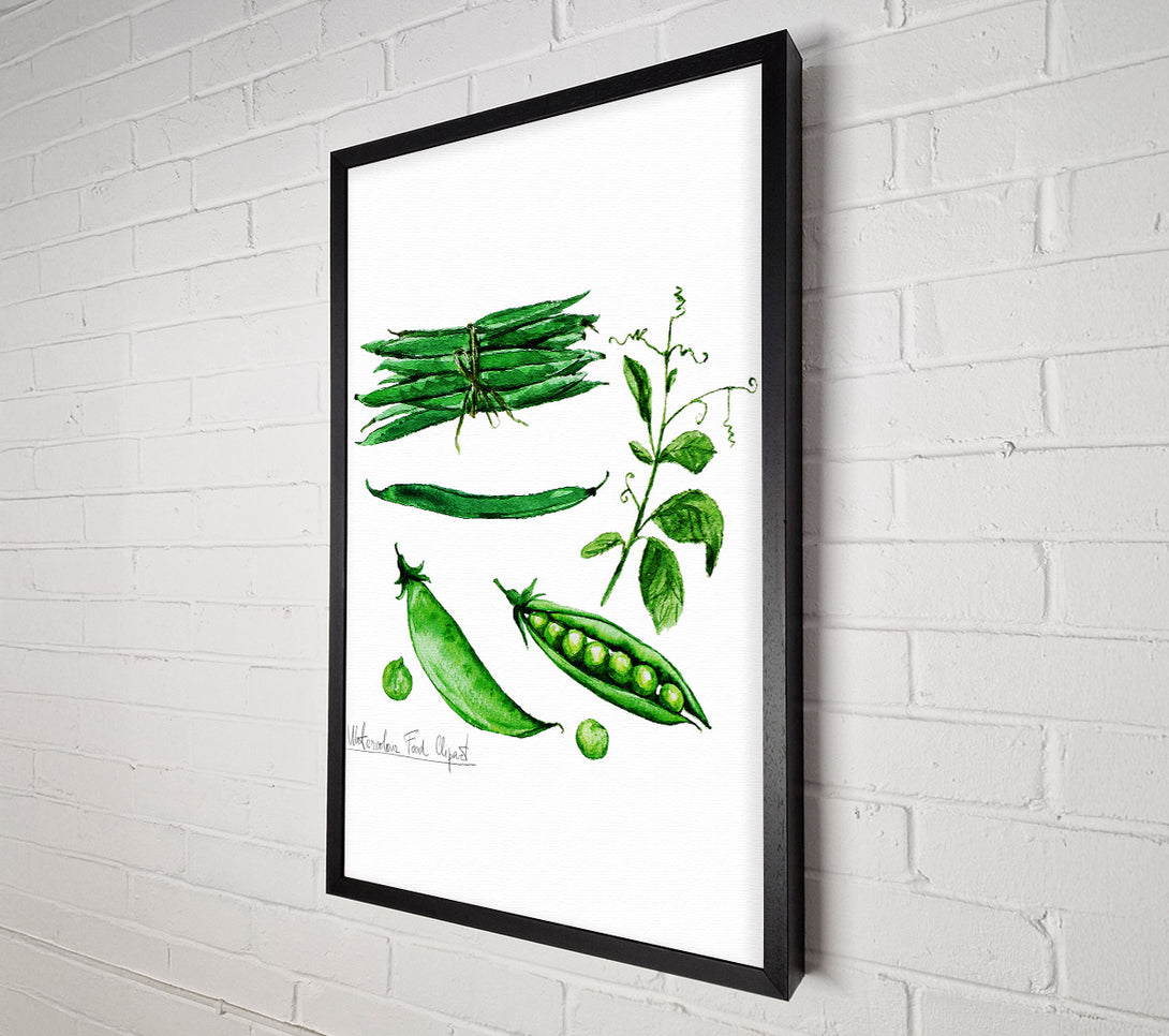  A Canvas Print of Peas In A Pod Canvas Art